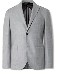 Slowear - Slim-Fit Herringbone Wool Blazer - Lyst