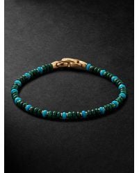 David Yurman - Spiritual Beads 18-Karat, Malachite And Beaded Bracelet - Lyst