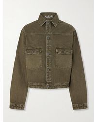 MANAAKI - Pita Garment-Dyed Organic Denim Jacket - Lyst