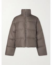 Rick Owens - Moncler Quilted Shell Down Jacket - Lyst