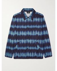 A.P.C. - Vladimir Printed Shell Blouson Jacket - Lyst