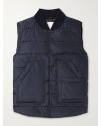 Valstar - Quilted Padded Shell Down Gilet - Lyst