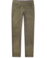 Peter Millar - Superior Soft Straight-leg Cotton-blend Corduroy Trousers - Lyst