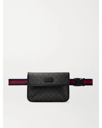 Gucci - GG Black Belt Bag - Lyst