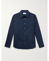 MR P. - Brushed Organic Cotton Shirt - Lyst