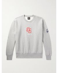 Pop Trading Co. - Ftc Skateboarding Logo-appliquéd Embroidered Cotton-jersey Sweatshirt - Lyst