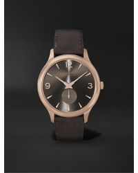 Chopard - L.u.c Xps Automatic 40mm 18-karat Rose Gold And Nubuck Watch, Ref. No. 161948-5003 - Lyst