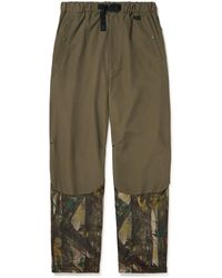 Snow Peak - Printed Insect Shield Shell And Mesh Track Pants - Lyst
