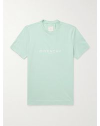 Givenchy - T-shirt in jersey di cotone con logo Archetype - Lyst
