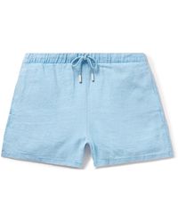 Vilebrequin - Barry Slim-fit Linen Drawstring Shorts - Lyst