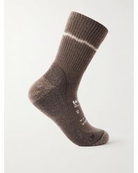 Satisfy - Stretch Merino Wool-Blend Socks - Lyst