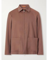 Barena - Cotton-Blend Gabardine Overshirt - Lyst