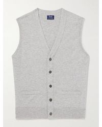 William Lockie - Oxton Cashmere Sweater Vest - Lyst
