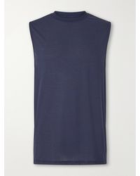 Literary Sport - Lorca Cotton-Jersey Tank - Lyst