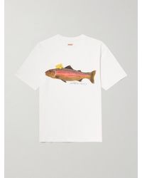 Kapital - Printed Cotton-Jersey T-Shirt - Lyst