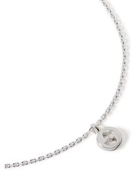 Gucci - Sterling Silver Pendant Necklace - Lyst