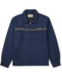 Kartik Research - Embroidered Wool Jacket - Lyst