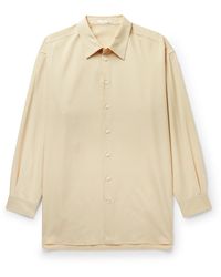 The Row - Lukre Silk Shirt - Lyst