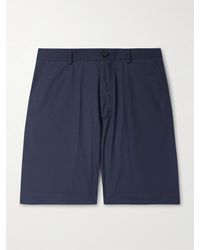 Slowear - Teknosartorial Wide-Leg Cotton-Blend Shorts - Lyst