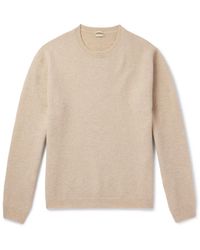 Massimo Alba - Kane Camel Hair-blend Sweater - Lyst