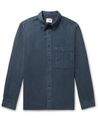 NN07 - Cohen 5029 Garment-dyed Twill Shirt - Lyst