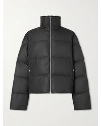 Rick Owens - Moncler Quilted Shell Down Jacket - Lyst