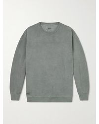 WTAPS - Logo-Appliquéd Cotton-Blend Jersey Sweatshirt - Lyst