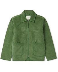 Kardo - Paiwand Studio Amardeep Embroidered Cotton-Herringbone Jacket - Lyst