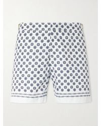 Orlebar Brown - Bulldog Luminis Straight-Leg Mid-Length Printed Recycled Swim Shorts - Lyst