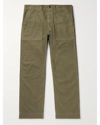 RRL - Cotton-Herringbone Trousers - Lyst
