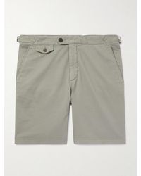 MR P. - Straight-Leg Organic Cotton-Blend Twill Bermuda Shorts - Lyst