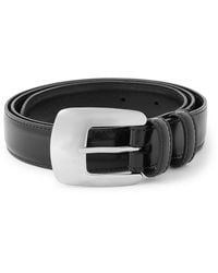 Celine - 2.5Cm Glossed-Leather Belt - Lyst