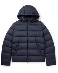 Herno - Quilted Shell Hooded Down Jacket - Lyst