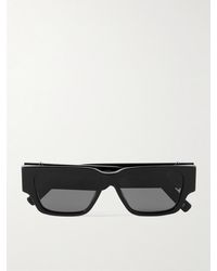 Dior - Cd Diamond S5I Rectangular Acetate And Malachite Sunglasses - Lyst