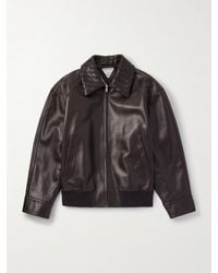 Bottega Veneta - Leather Jacket - Lyst