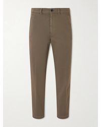 Dries Van Noten - Straight-Leg Cotton-Twill Trousers - Lyst