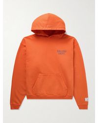 GALLERY DEPT. - 90's Oversized Logo-Print Cotton-Jersey Hoodie - Lyst