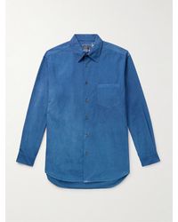 Blue Blue Japan - Cotton-Chambray Shirt - Lyst