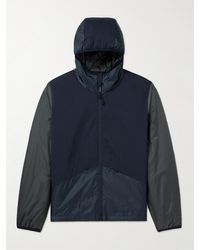 Aspesi - Tang Hooded Padded Ripstop And Shell Jacket - Lyst