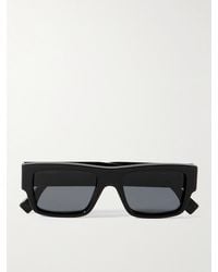 Fendi - Signature D-frame Acetate Sunglasses - Lyst