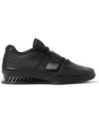 Nike Romaleos 3 Xd Faux Leather Trainers - Black