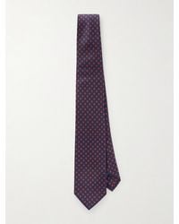 Drake's - 8cm Printed Silk-twill Tie - Lyst