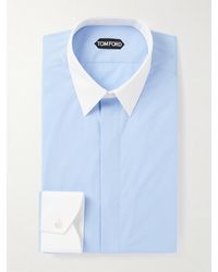 Tom Ford - Cotton-Poplin Shirt - Lyst