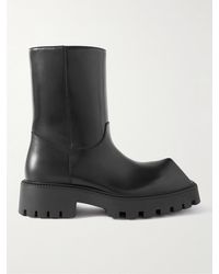 Balenciaga - Rhino Leather Boots - Lyst