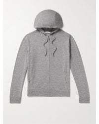 MR P. - Wool And Cashmere-blend Zip-up Hoodie - Lyst