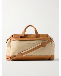 Brunello Cucinelli - Weekender aus vollnarbigem Leder - Lyst