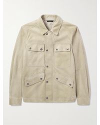 Tom Ford - Suede Field Jacket - Lyst