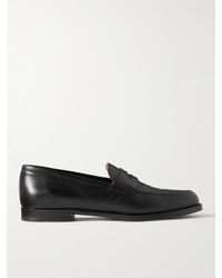 Dunhill - Audley Leather Penny Loafers - Lyst