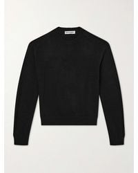 Our Legacy - Knitted Cotton Sweater - Lyst