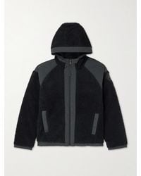 Canada Goose - Alberni Reversible Ripstop And Wool-Blend Fleece Hooded Jacket - Lyst